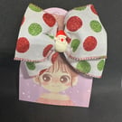 Christmas themes Hair Bows –  Alligator Clip Design