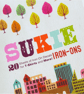 SUKIE Fabric Iron-On Decals, CRAFT KIT - 20 Illustrated Transfers 