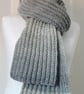 The Shades of Grey Knitted Fusion Scarf  - Image 5