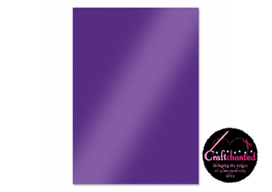 Hunkydory - Mirri Card Essentials - Choc-Box Purple - A4 - 20 Sheets