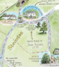 Overton to Steventon Jane Austen Trails - Giclee Print. Choice of 2 sizes - Image 3