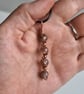 Handmade Natural Brown Banded Agate & Copper Pendant Necklace Gift Boxed - Image 5