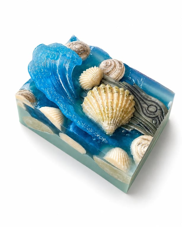 Formby Strand Sculptural Artisan Handmade Soap