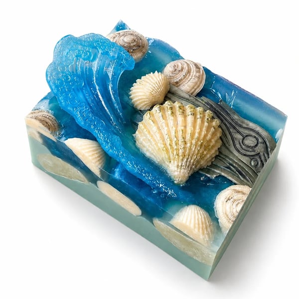 Formby Strand Sculptural Artisan Handmade Soap