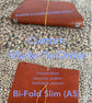 Custom Made-To-Order Refillable Genuine Leather Journals (A5 Slim Bi-Fold)