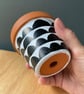 Small 9cm Plant pot, Hand painted, Unique gift, Terracotta - Image 9