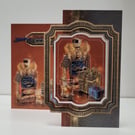 Luxury Masculine Card - Any Multi Occasion Greeting Card with matching envelope