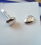Sterling silver mushroom cufflinks - Image 2
