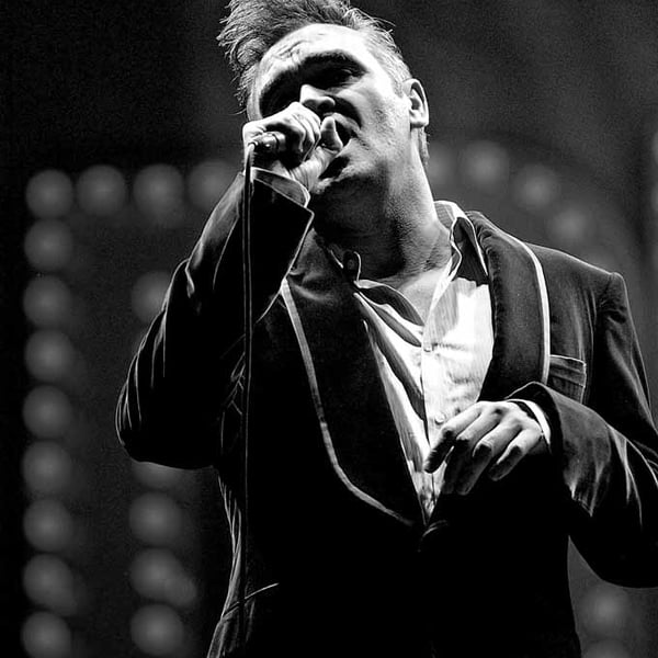 Morrissey Live at Reading Rock Festival Photograph Print