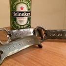 Personalized Iron Beer Bottle Opener 6th Wedding Anniversary Men Birthday