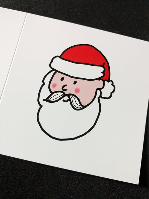 Santa Christmas card