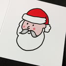 Santa Christmas card