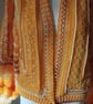 Handmade Imperial Ridge Hexagon Cardigan: Papatya Batik Jacket (UK 8-12) - Image 2