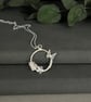 Nature Pendant 4 Unique Handmade Sterling Silver Jewellery Gift