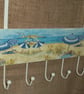 Decorated Over door Hanger Hooks Seaside Beach Umbrellas Unusual - Image 3
