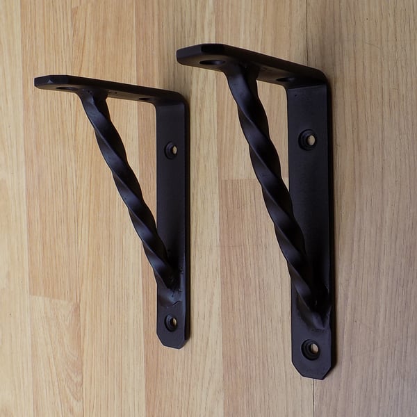 Shelf Brackets.....................Wrought Iron (Forged Steel) Free Fitting Kit.