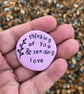 Thinking of you & sending love,  Pocket Pebble Gift  - Image 2