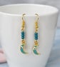Celestial Moon Earrings in a Bottle - Image 2
