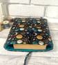 Moon & Stars Fabric Book Sleeve with Ties - Image 5