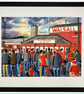 Walsall, Framed & Unframed Fine Art Print Football FC, Fellows Park Stadium Gift - Image 5