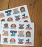 Positive Affirmation Stickers Set; 24 Eco Friendly, Growth Mindset Stickers - Image 4