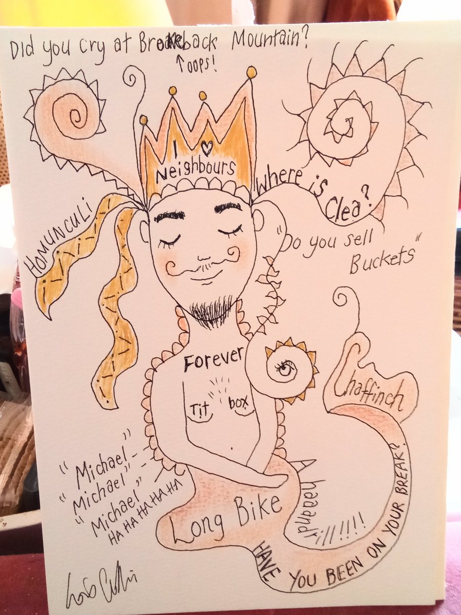 Small Prophets inspired original illustration "Tit box"