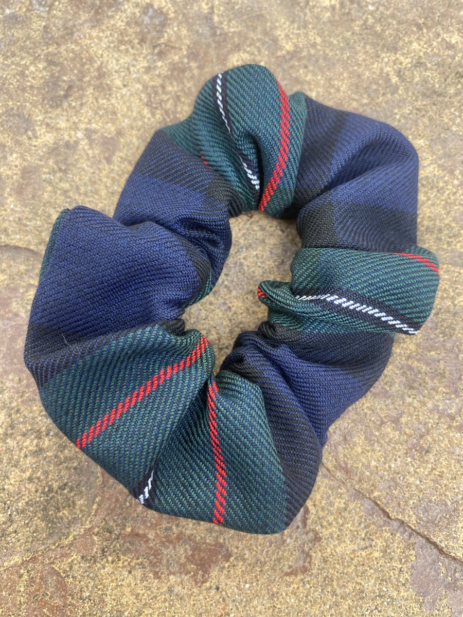 Ferguson Tartan Hair Scrunchie