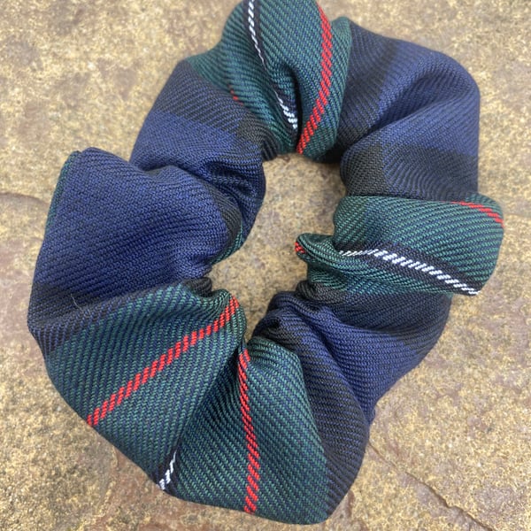 Ferguson Tartan Hair Scrunchie
