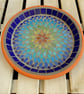 Gypsy Rainbow Mosaic Garden Bird Bath - Image 2