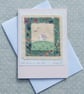 Miniature finely hand-stitched textile, detailed work with pretty fabrics - Image 4
