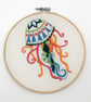 Embroidery Kit - Jellyfish Hand Embroidery - Image 4
