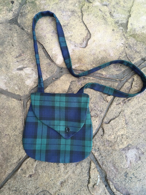 Black Watch Tartan children s Bag