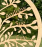 Personalised tree of life decoration - Image 7