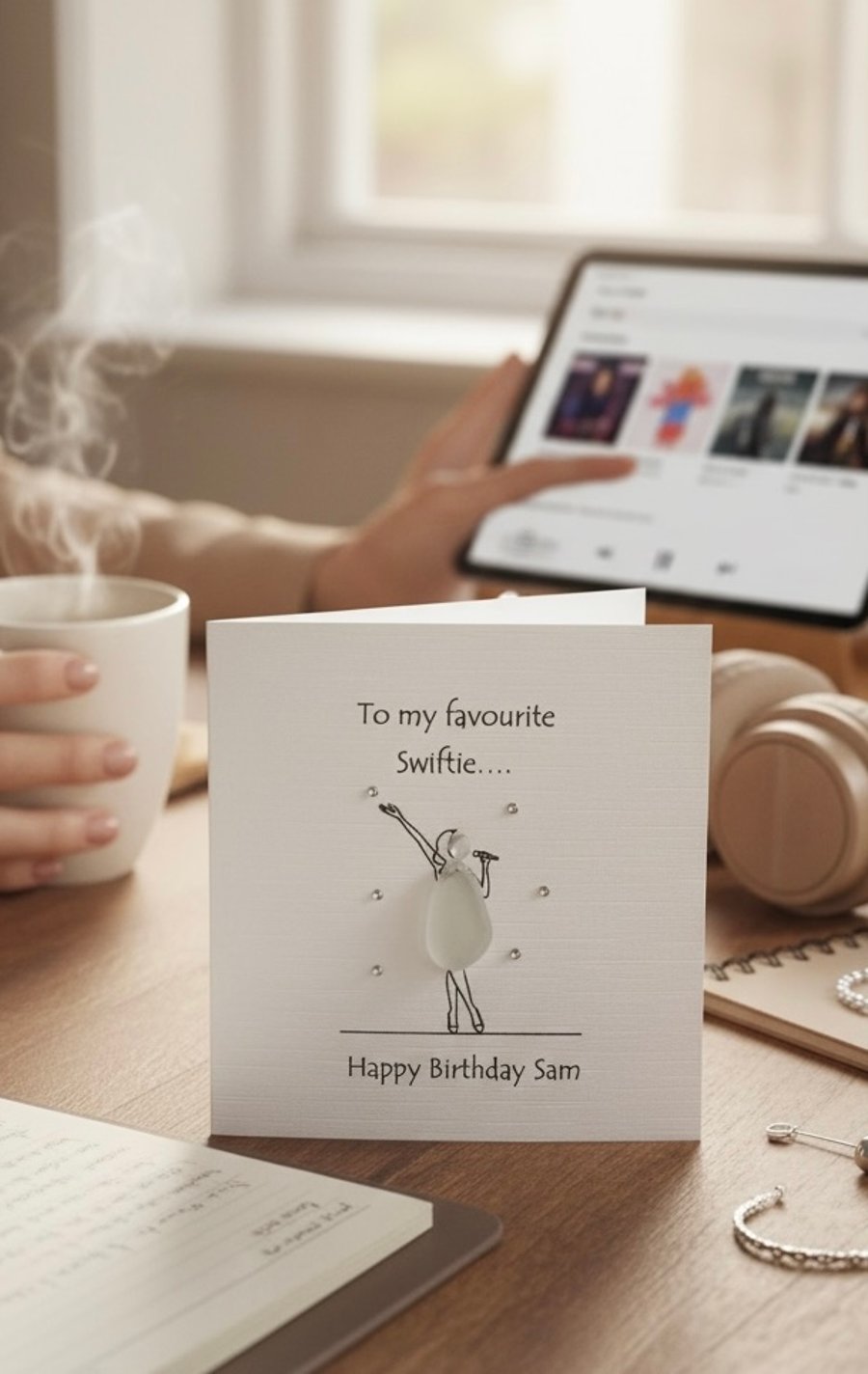 Happy Birth-Tay! - Personalised Birthday Card 