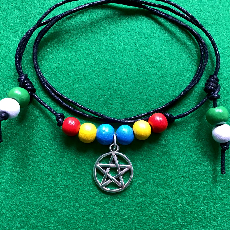 Pentagram Charm Pendant Necklace