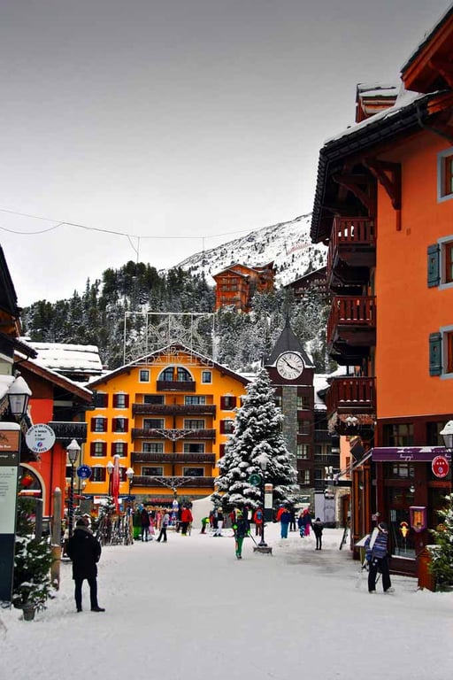 Les Arcs Arc 1950 French Alps France Photograph Print