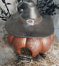 Whimsy Pumpkin Trinket Pot