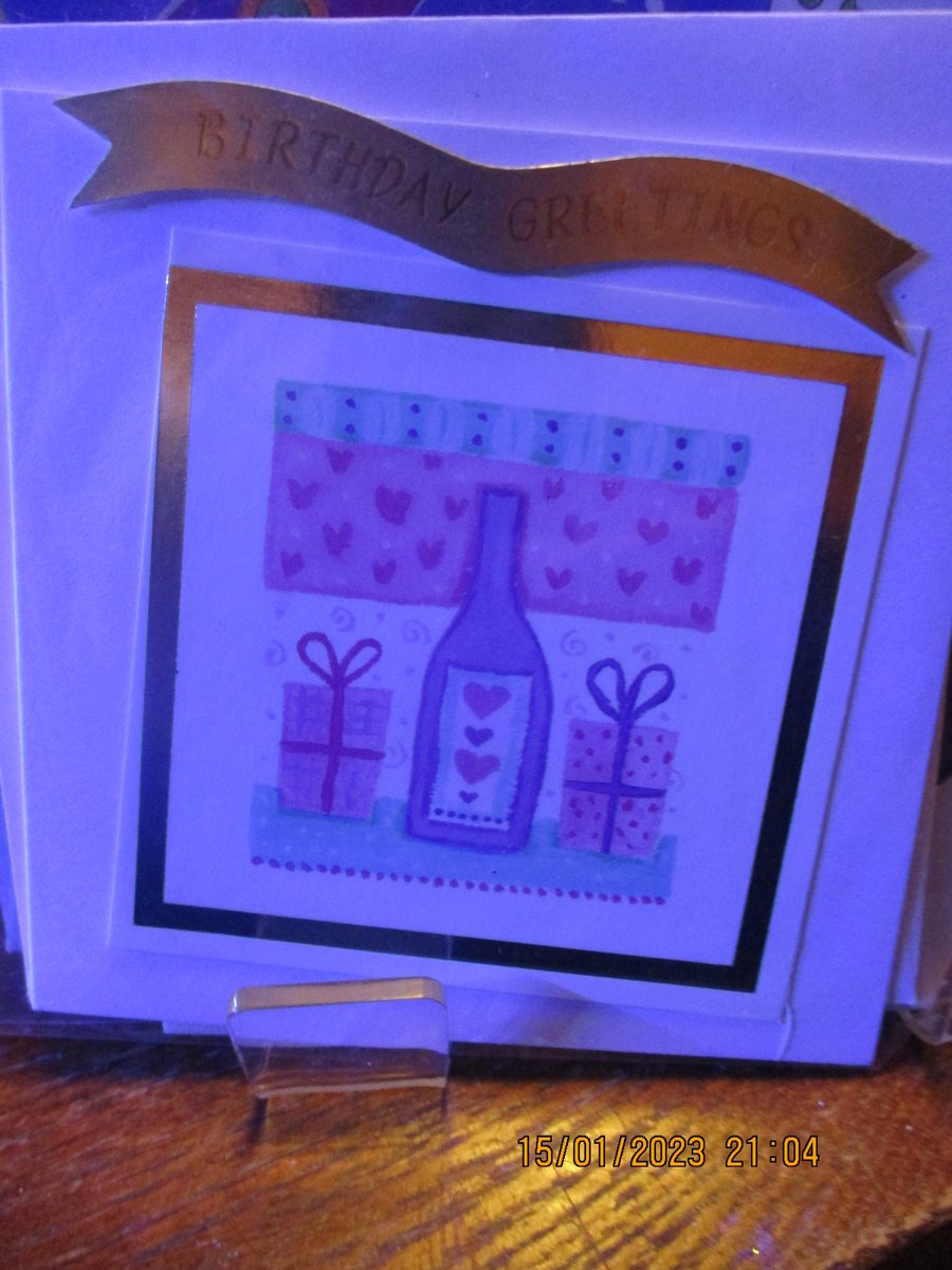 Happy Birthday Small Card