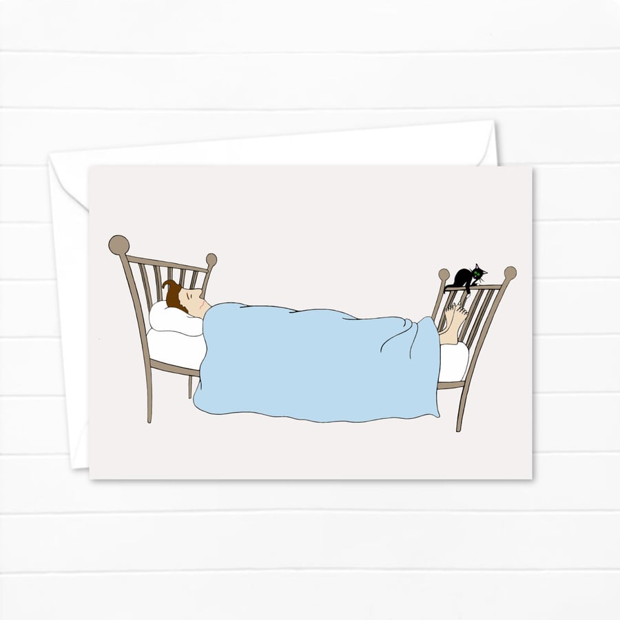 Cat Greeting Card: Ideal for a Cat Dad Birthday (109)