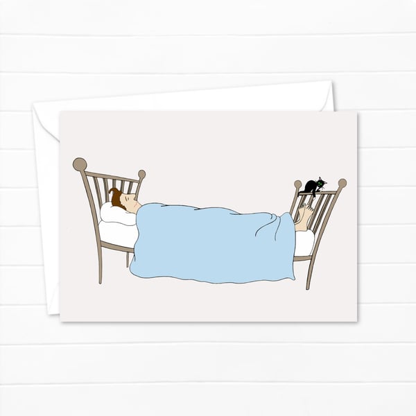 Cat Greeting Card: Ideal for a Cat Dad Birthday (109)