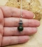 Small minimalist Jade pendant necklace. 12th anniversary gemstone  - Image 3
