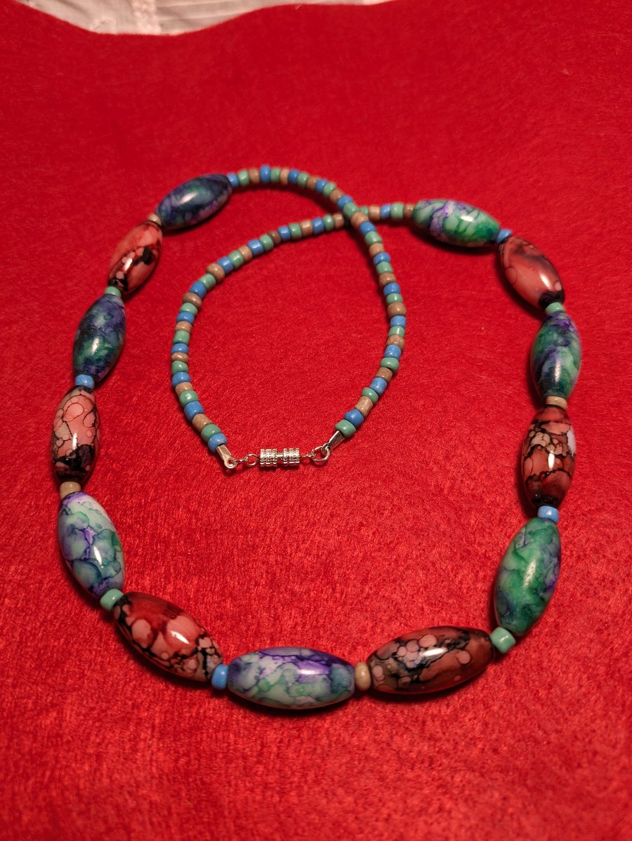 Beaded necklace