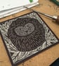 Linocut Print - "Hedgehog" - Image 3