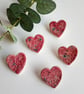 cherry blossom mini ceramic brooch - Image 2