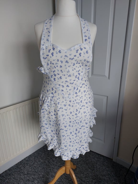 1940's retro style sweetheart apron 