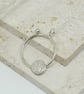 Silver Eclipse Pendant - Handmade Silver Necklace - Image 3