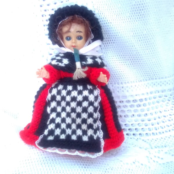 Custom Order for Sue. Welsh Doll