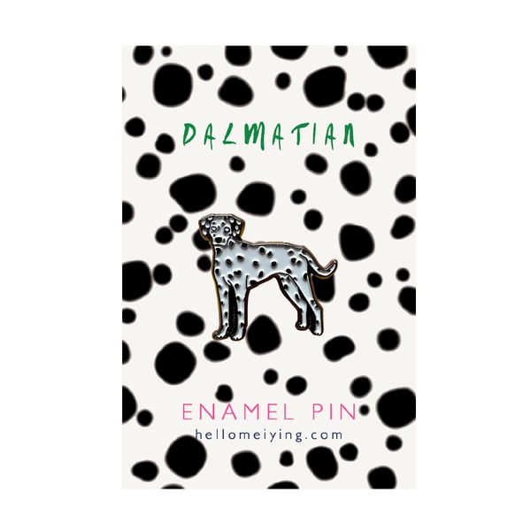 Dalmatian Enamel Pin