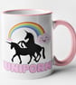 Uniporn Mug Unicorn Funny Novelty Gift Joke Present For Family Friend Christmas  - Image 4