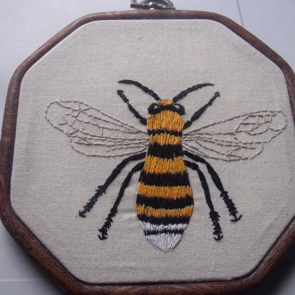 A Bee Embroidery